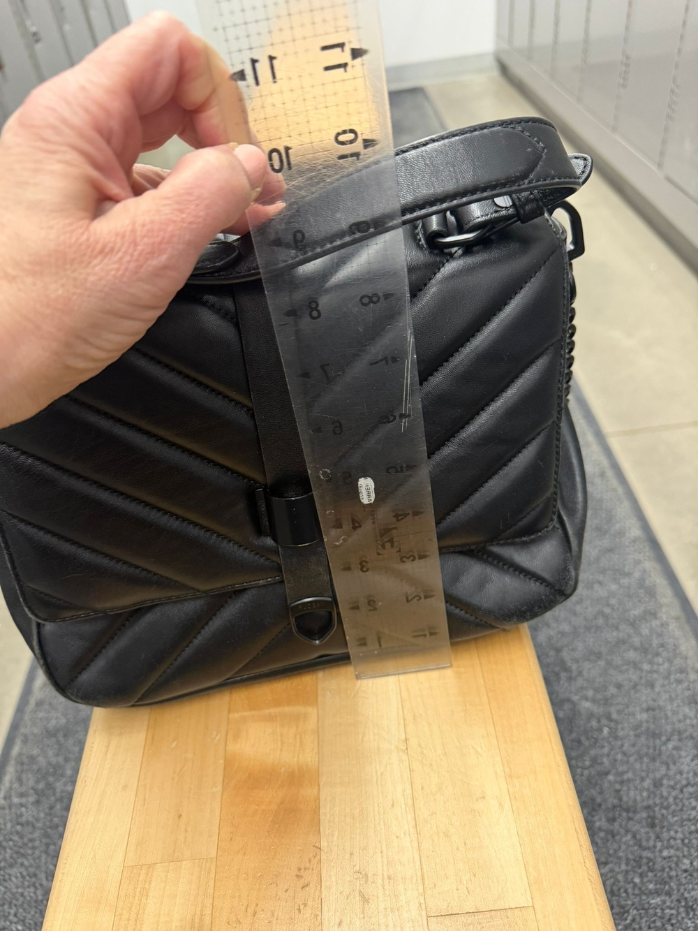 Rudsak leather Quilted Top-Handle Shoulder Bag - Picture 4 of 14